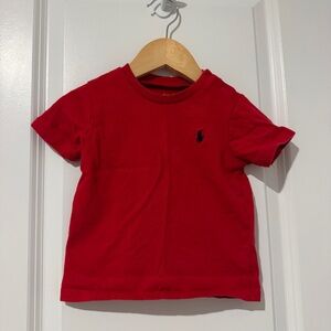 Ralph Lauren Baby 12M Spring Summer Red T-shirt